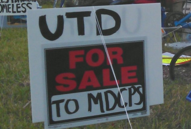 Superintendent Alberto Carvalho bought out UTD for pennies.